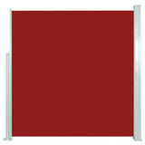 Vidaxl Garden Bildschirm ausziehbar 140x300 cm rot