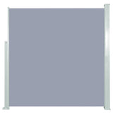 Vidaxl Garden Bildschirm ausziehbar 140 x 300 cm Grau