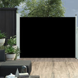 Vidaxl Garden Bildschirm ausziehbar 117x500 cm Schwarz