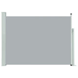 Vidaxl Garden Screen ausziehbar 117x500 cm Grau