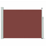 Vidaxl Garden Bildschirm Ausziehbar 117x500 cm Braun