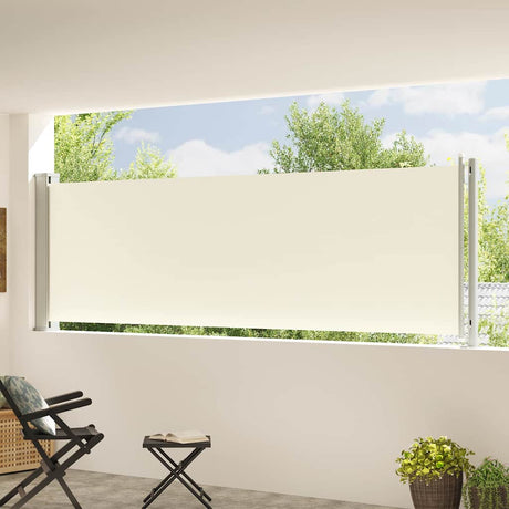 Vidaxl Garden Screen Excorable 117x600 cm Creme -Colored