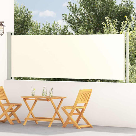 Vidaxl Garden Screen Excorable 117x600 cm Creme -Colored