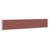 Vidaxl Garden Bildschirm Ausziehbar 117x600 cm Braun