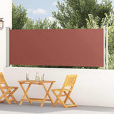 Vidaxl Garden Bildschirm Ausziehbar 117x600 cm Braun