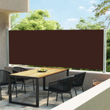 Vidaxl Garden Bildschirm ausziehbar 160 x 600 cm braun