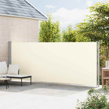 Vidaxl Garden Bildschirm Ausziehbar 180 x 600 cm Creme