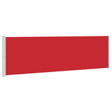 Vidaxl Garden Bildschirm ausziehbar 180x600 cm rot