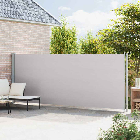 Vidaxl Garden Bildschirm ausziehbar 180 x 600 cm Grau