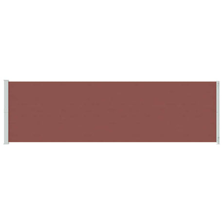 Vidaxl Garden Bildschirm ausziehbar 180 x 600 cm Braun