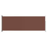 Vidaxl Garden Screen ausziehbar 220x600 cm Braun