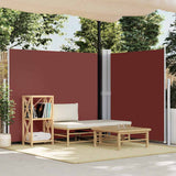 Vidaxl Windschutzscheibe ausziehbar 180 x 600 cm braun