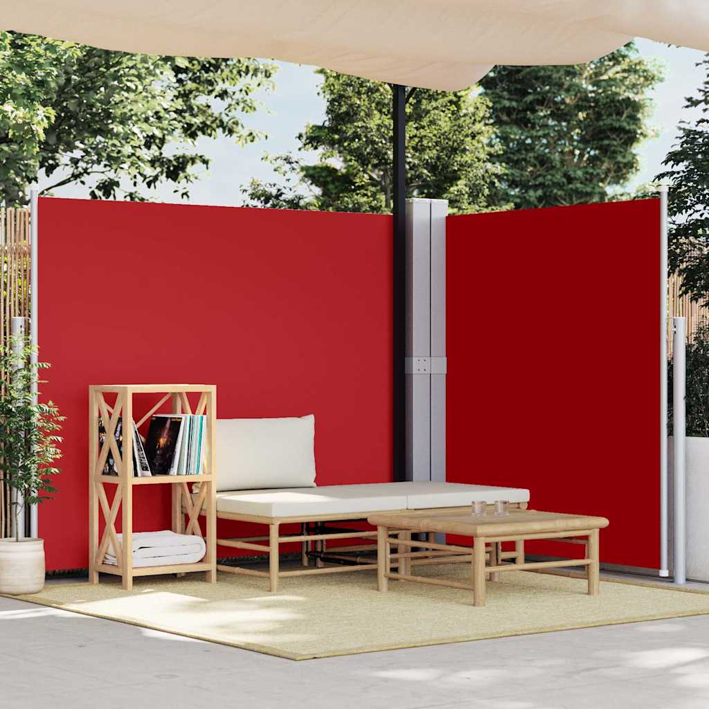 VIDAXL -Windschutzscheibe 180 x 600 cm rot