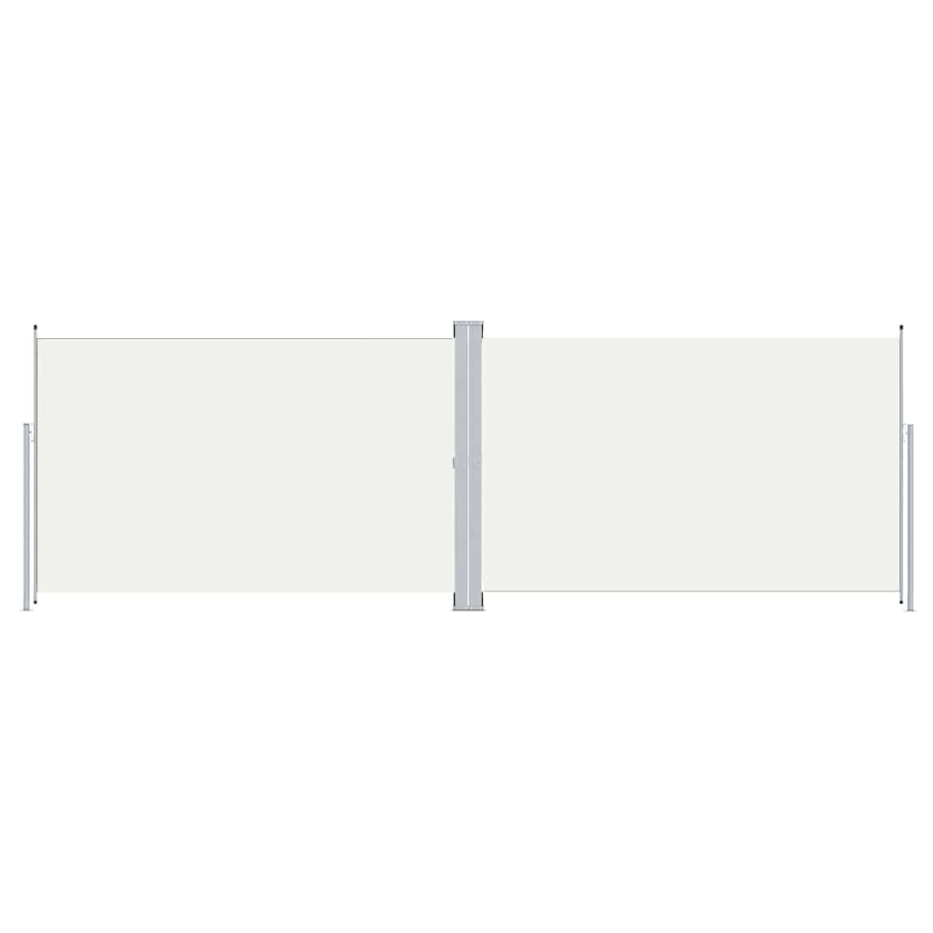 VIDAXL -Windschutzscheibe aus 200 x 600 cm cremefarben