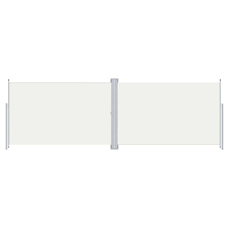 VIDAXL -Windschutzscheibe aus 200 x 600 cm cremefarben