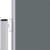 VIDAXL -Windschutzscheibe ausziell 220 x 600 cm Anthrazit -gelöscht