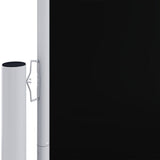 VIDAXL -Windschutzscheibe ausziffabel 140x1000 cm schwarz