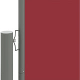 VIDAXL -Windschutzscheibe ausziffabel 140x1000 cm rot