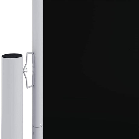 VIDAXL -Windschutzscheibe 160x1000 cm schwarz ausziehbar