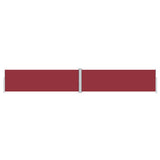 VIDAXL -Windschutzscheibe ausziell 160x1000 cm rot