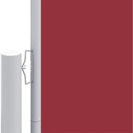 VIDAXL -Windschutzscheibe 200x1000 cm Rot ausziehbar