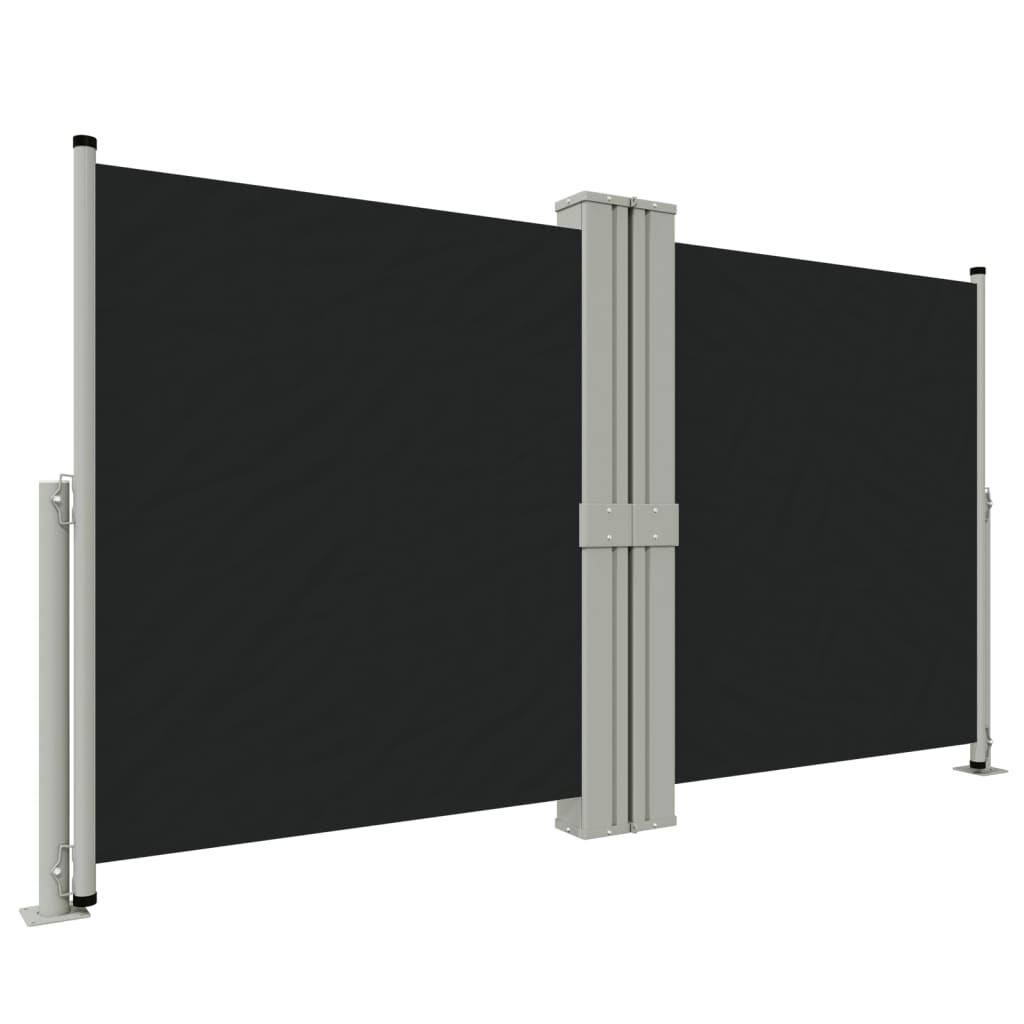 VIDAXL -Windschutzscheibe ausziell 140x1200 cm schwarz