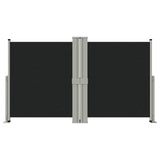 VIDAXL -Windschutzscheibe ausziell 140x1200 cm schwarz
