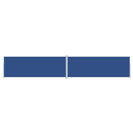 VIDAXL -Windschutzscheibe ausziehbar 220x1200 cm blau