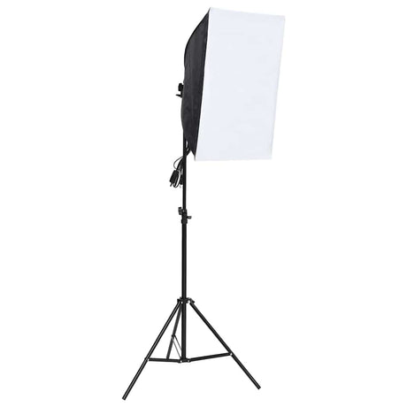 Vidaxl Studio Lighting Set mit Hintergründen und Softboxen