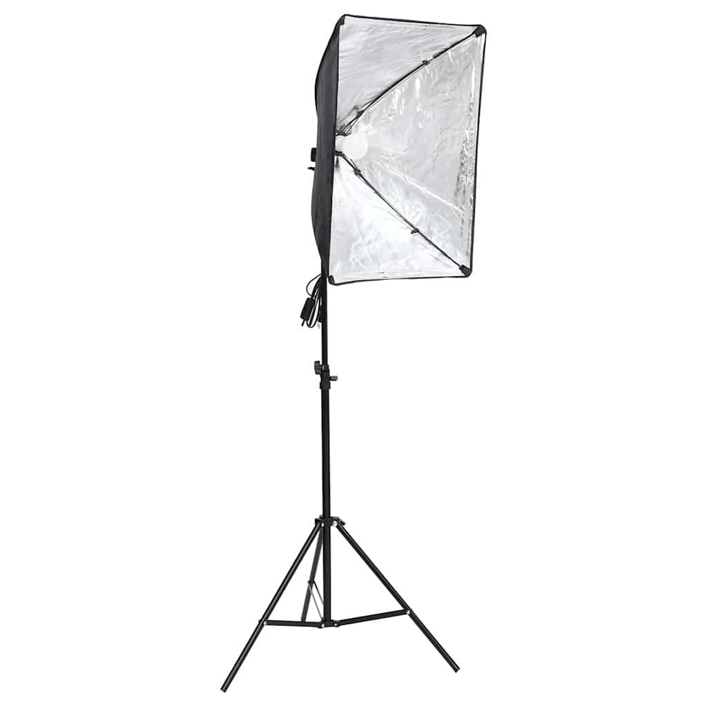 Vidaxl Studio Lighting Set mit Hintergründen und Softboxen