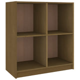 Vidaxl dressoir 70x33x76 cm massief grenenhout honingbruin