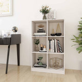 Vidaxl boekenkast 70x33x110 cm massief grenenhout wit