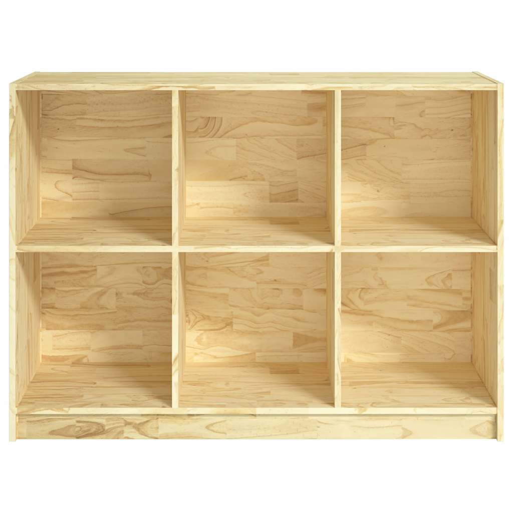 Vidaxl boekenkast 104x33x76 cm massief grenenhout