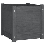 VIDAXL -Planungsbox 40x40x40 cm Festkiefergrau