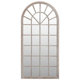 Vidaxxl Spiegel 90x45 cm Eisen sandfarben
