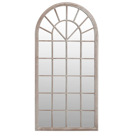 Vidaxxl Spiegel 90x45 cm Eisen sandfarben