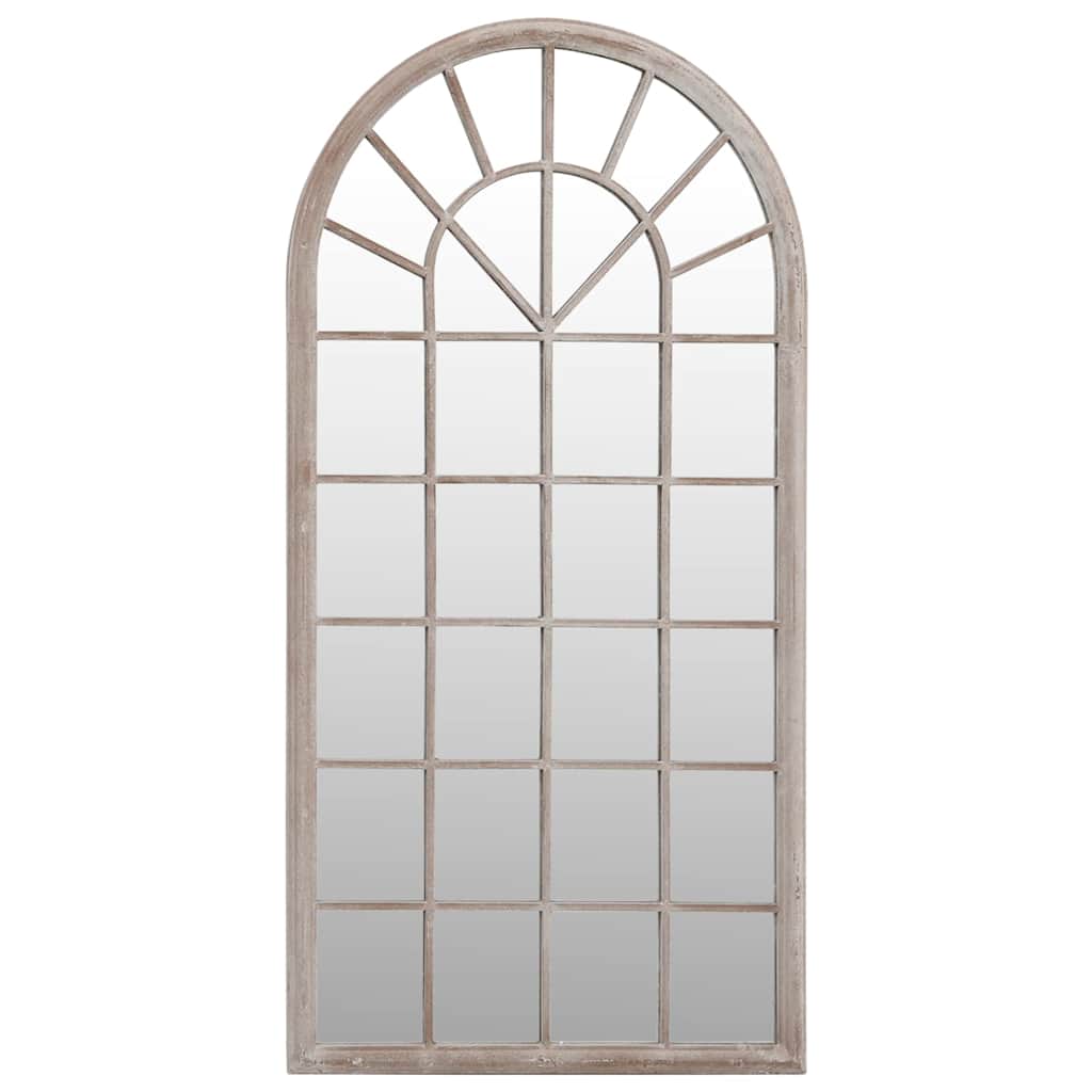 Vidaxxl Spiegel 90x45 cm Eisen sandfarben