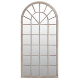 Vidaxxl Spiegel 90x45 cm Eisen sandfarben