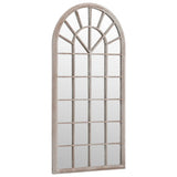Vidaxxl Spiegel 90x45 cm Eisen sandfarben