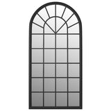 VidaXL Spiegel 90x45 cm Eisen schwarz