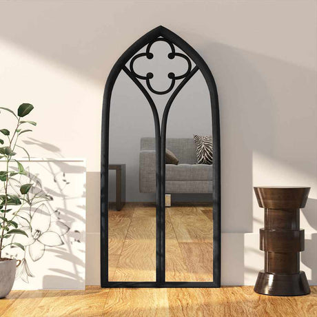 Vidaxl Spiegel 70 x 30 cm Eisenschwarz