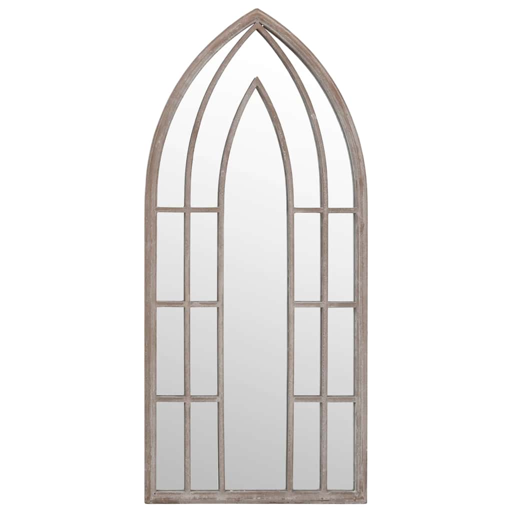 Vidaxx Spiegel 100x45 cm Eisen sandfarben