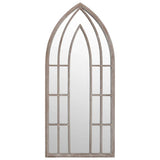 Vidaxx Spiegel 100x45 cm Eisen sandfarben