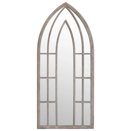 Vidaxx Spiegel 100x45 cm Eisen sandfarben
