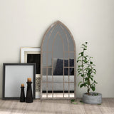 Vidaxx Spiegel 100x45 cm Eisen sandfarben