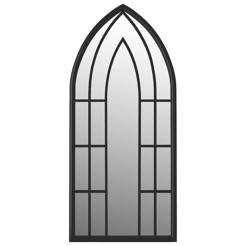VidaXL Spiegel 100x45 cm Eisen schwarz