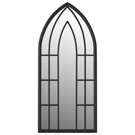 VidaXL Spiegel 100x45 cm Eisen schwarz