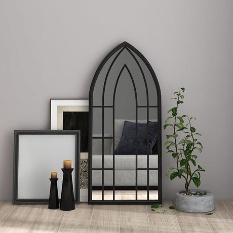 VidaXL Spiegel 100x45 cm Eisen schwarz