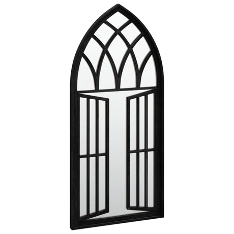 Vidaxl Mirror 100x45 cm Eisenschwarz