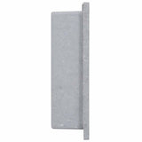 Vidaxl douchenis 41x36x10 cm matgrijs